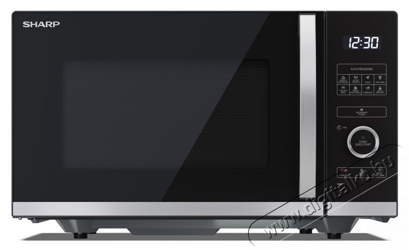 SHARP YC-QS254AEB mikrohullámú sütő  Konyhai termékek - Mikrohullámú sütő - Mikrohullámú sütő (szabadonálló) - 380745