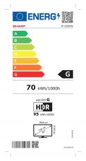 SHARP 50DN2EA Ultra HD Smart LED televízió Televíziók - LED televízió - UHD 4K felbontású - 372529