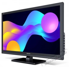 SHARP 24EE3E 60cm-es HD SMART LED TV Televíziók - LED televízió - 720p HD Ready felbontású - 398939