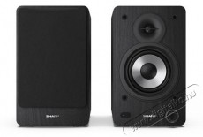 SHARP CP-SS30BK 2.0 Polchangszóró - fekete Audio-Video / Hifi / Multimédia - Hangfal - Hangfalszett - Polc / állványos/ háttér hangsugárzó - 403807