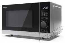 SHARP YC-PS204AE-S 20L mikrohullámú sütő ezüst Konyhai termékek - Mikrohullámú sütő - Mikrohullámú sütő (szabadonálló) - 403812