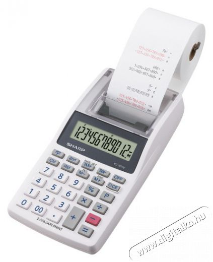 SHARP EL1611V szalagos számológép Iroda és számítástechnika - Számológép - Nyomtatós számológép - 456837