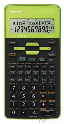 SHARP EL531THBGR 273 funkciós tudományos számológép Iroda és számítástechnika - Számológép - Tudományos - 456832