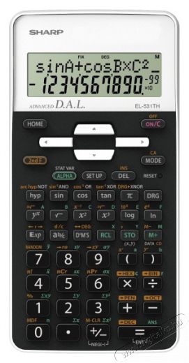 SHARP EL531THBWH 273 funkciós tudományos számológép Iroda és számítástechnika - Számológép - Tudományos - 456831