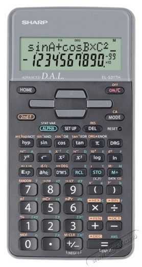 SHARP EL531THBGY 273 funkciós tudományos számológép Iroda és számítástechnika - Számológép - Tudományos - 456976