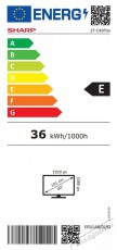 SHARP 40FH2EA 40 FULL HD Android LED TV Televíziók - LED televízió - 1080p Full HD felbontású - 476071