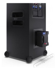 SHARP CP-LS100 SUMOBOX nagy teljesítményű hordozható hangszóró Audio-Video / Hifi / Multimédia - Hangfal - Hangfalszett - Hálózatról működő vezeték nélküli hangsugárzó - 476072