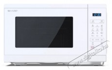 SHARP YC-MG252AE-C 25L, digitális, grilles mikrohullámú sütő, fehér Konyhai termékek - Mikrohullámú sütő - Mikrohullámú sütő (szabadonálló) - 476074