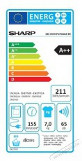 SHARP KD-HHH7S7GW21-EE SZÁRÍTÓGÉP HŐSZIVATTYÚS Háztartás / Otthon / Kültér - Mosógép / szárítógép - Szárítógép - 474663