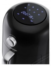 SHARP AF-GS404AE-B forrólevegős sütő 4L 1300W Konyhai termékek - Konyhai kisgép (sütés / főzés / hűtés / ételkészítés) - Légkeveréses főzőgép / elektromos kukta / multifunkciós sütő - 493201
