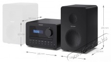 SHARP XL-B514(BK) Tokyo FM bluetooth mikrohifi rendszer fekete fa hangszórókkal Audio-Video / Hifi / Multimédia - Hifi - Sztereó - Mikro-, mini hifi rendszer - 494543