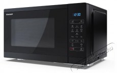 SHARP YC-MS252AE-B 25L, digitális mikrohullámú sütő, fekete Konyhai termékek - Mikrohullámú sütő - Mikrohullámú sütő (szabadonálló) - 495979