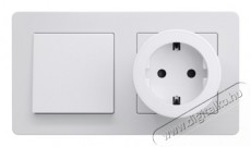 SHARP SG-PH01EW-1P WiFi Okos konnektor 1db-os Háztartás / Otthon / Kültér - Okos otthon - Okos konnektor - 499545