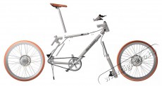 SHARP BK-RS08-ES Hybrid e-Bike ezüst metál Háztartás / Otthon / Kültér - Játék / Sport - Roller / segway / gördeszka - 499543