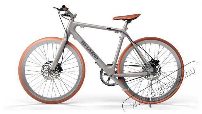 SHARP BK-RS08-ES Hybrid e-Bike ezüst metál Háztartás / Otthon / Kültér - Játék / Sport - Roller / segway / gördeszka - 499543