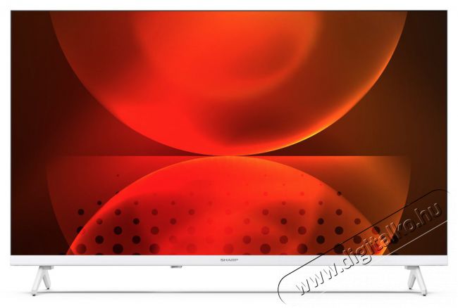 SHARP 32FH2EW 80cm-es HD Android LED TV, fehér Televíziók - LED televízió - 720p HD Ready felbontású - 500913