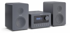 SHARP XL-B514(GY) Tokyo FM bluetooth mikrohifi rendszer szürke fa hangszórókkal Audio-Video / Hifi / Multimédia - Hifi - Sztereó - Mikro-, mini hifi rendszer - 505307
