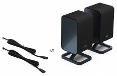 SHARP Q HT-SPR52021(BK) 2.0.2 Vezeték nélküli hátsó hangsugárzópár, fekete Audio-Video / Hifi / Multimédia - Hordozható, vezeték nélküli / bluetooth hangsugárzó - Hordozható, vezeték nélküli / bluetooth hangsugárzó - 505453