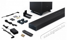 SHARP Q HT-SBW53121(BK) 3.1.2 Dolby Atmos / DTS:X hangprojektor vezeték nélküli mélynyomóval fekete Audio-Video / Hifi / Multimédia - Hangprojektor / soundbar - Mélyládával - 505449