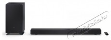 SHARP Q HT-SBW53121(BK) 3.1.2 Dolby Atmos / DTS:X hangprojektor vezeték nélküli mélynyomóval fekete Audio-Video / Hifi / Multimédia - Hangprojektor / soundbar - Mélyládával - 505449
