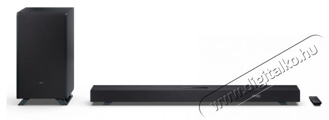 SHARP Q HT-SBW53121(BK) 3.1.2 Dolby Atmos / DTS:X hangprojektor vezeték nélküli mélynyomóval fekete Audio-Video / Hifi / Multimédia - Hangprojektor / soundbar - Mélyládával - 505449
