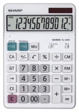 SHARP EL-340W napelemes irodai számológép Iroda és számítástechnika - Számológép - Zsebszámológép - 508566
