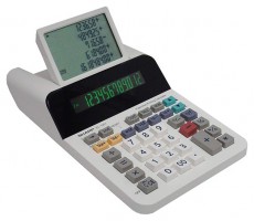 SHARP EL1501 segédkijelzős asztali számológép Iroda és számítástechnika - Számológép - Zsebszámológép - 508719