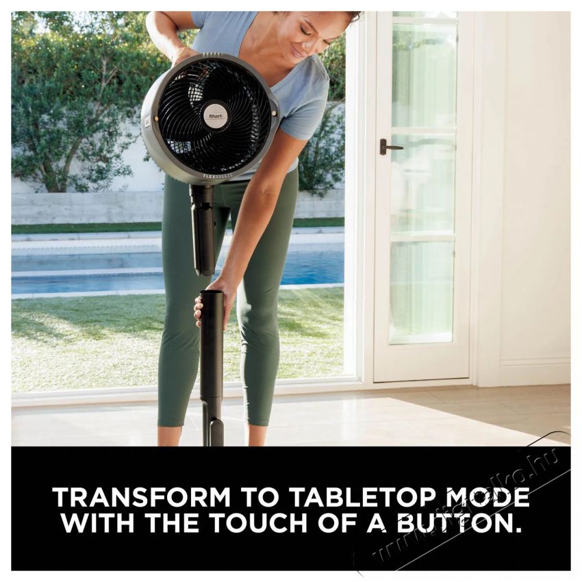 Shark FA300EU FlexBreeze Pro Mist H&aacute;ztart&aacute;s / Otthon / K&uuml;lt&eacute;r - Ventil&aacute;tor / L&eacute;gkondicion&aacute;l&oacute; - &Aacute;ll&oacute; / padl&oacute; ventil&aacute;tor - 521441