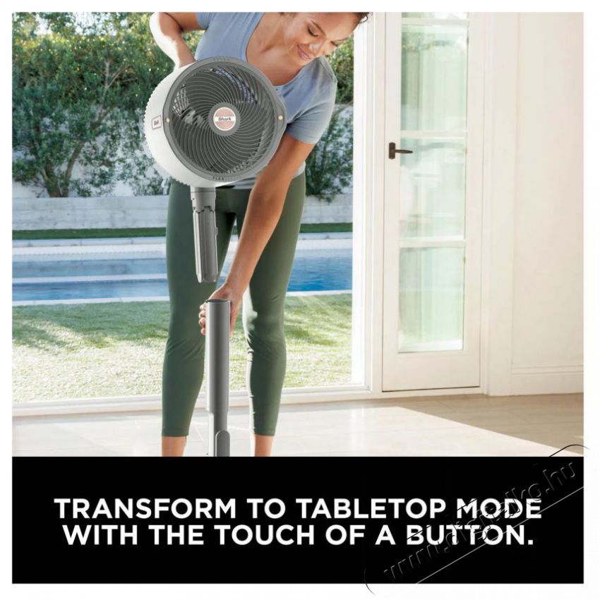 Shark FA300EUWH FlexBreeze Pro Mist H&aacute;ztart&aacute;s / Otthon / K&uuml;lt&eacute;r - Ventil&aacute;tor / L&eacute;gkondicion&aacute;l&oacute; - &Aacute;ll&oacute; / padl&oacute; ventil&aacute;tor - 521442