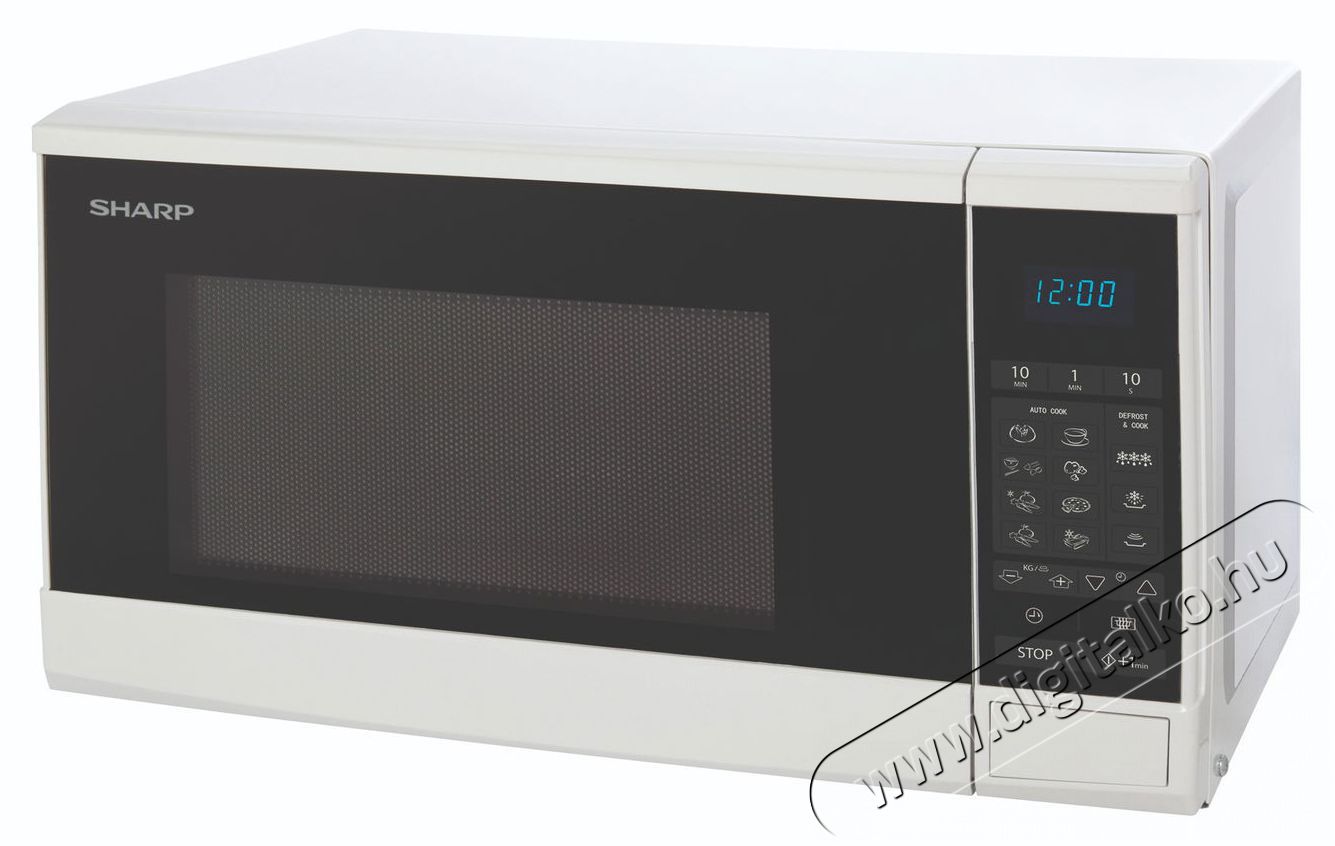 SHARP R270W Mikrohull&aacute;m&uacute; s&uuml;tő Konyhai term&eacute;kek - Mikrohull&aacute;m&uacute; s&uuml;tő - Mikrohull&aacute;m&uacute; s&uuml;tő (szabadon&aacute;ll&oacute;) - 527999