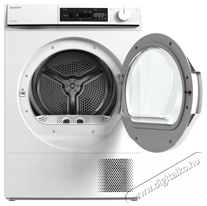 SHARP KD-NHA7S6GWE-EE Sz&aacute;r&iacute;t&oacute;g&eacute;p hőszivatty&uacute;s el&ouml;lt&ouml;ltős 7kg H&aacute;ztart&aacute;s / Otthon / K&uuml;lt&eacute;r - Mos&oacute;g&eacute;p / sz&aacute;r&iacute;t&oacute;g&eacute;p - Sz&aacute;r&iacute;t&oacute;g&eacute;p - 530985