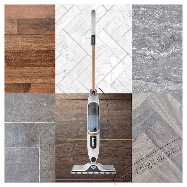 Shark SteamSpot S2001EU elektromos gőzmos&oacute; H&aacute;ztart&aacute;s / Otthon / K&uuml;lt&eacute;r - Tiszt&iacute;t&oacute; / mos&oacute; - Gőz&ouml;lős padl&oacute;tiszt&iacute;t&oacute; - 531352