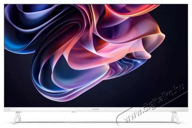 SHARP 32HF2265EW 80cm-es HD Ready LED Google TV, feh&eacute;r Telev&iacute;zi&oacute;k - LED telev&iacute;zi&oacute; - 720p HD Ready felbont&aacute;s&uacute; - 531469