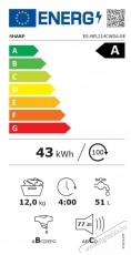 SHARP ES-NFL214CWDA-EE El&ouml;lt&ouml;ltős mos&oacute;g&eacute;p (12kg, 1400 ford.) feh&eacute;r H&aacute;ztart&aacute;s / Otthon / K&uuml;lt&eacute;r - Mos&oacute;g&eacute;p / sz&aacute;r&iacute;t&oacute;g&eacute;p - El&ouml;lt&ouml;ltős mos&oacute;g&eacute;p (be&eacute;p&iacute;thető) - 531436