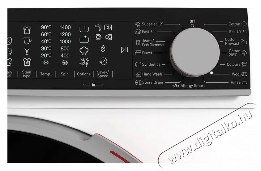 SHARP ES-NFL214CWDA-EE El&ouml;lt&ouml;ltős mos&oacute;g&eacute;p (12kg, 1400 ford.) feh&eacute;r H&aacute;ztart&aacute;s / Otthon / K&uuml;lt&eacute;r - Mos&oacute;g&eacute;p / sz&aacute;r&iacute;t&oacute;g&eacute;p - El&ouml;lt&ouml;ltős mos&oacute;g&eacute;p (be&eacute;p&iacute;thető) - 531436