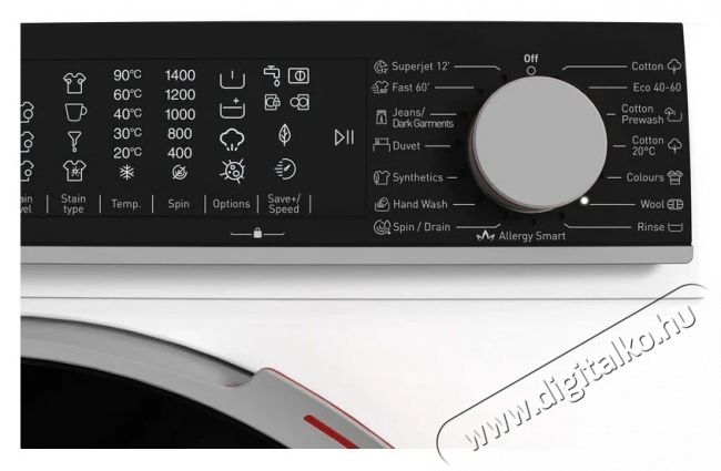 SHARP ES-NFL214CWDA-EE El&ouml;lt&ouml;ltős mos&oacute;g&eacute;p (12kg, 1400 ford.) feh&eacute;r H&aacute;ztart&aacute;s / Otthon / K&uuml;lt&eacute;r - Mos&oacute;g&eacute;p / sz&aacute;r&iacute;t&oacute;g&eacute;p - El&ouml;lt&ouml;ltős mos&oacute;g&eacute;p (be&eacute;p&iacute;thető) - 531436