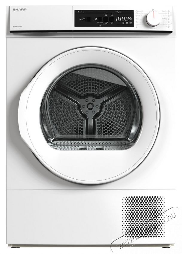 SHARP KD-NHA8S6GWE-EE Sz&aacute;r&iacute;t&oacute;g&eacute;p hőszivatty&uacute;s 8kg H&aacute;ztart&aacute;s / Otthon / K&uuml;lt&eacute;r - Mos&oacute;g&eacute;p / sz&aacute;r&iacute;t&oacute;g&eacute;p - Sz&aacute;r&iacute;t&oacute;g&eacute;p - 530987
