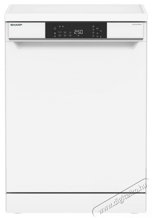 SHARP QW-NA1EF49D3W-EU Mosogat&oacute;g&eacute;p 13 ter&iacute;t&eacute;k, 60cm, feh&eacute;r Konyhai term&eacute;kek - Mosogat&oacute;g&eacute;p - Norm&aacute;l (60cm) szabadon&aacute;ll&oacute; mosogat&oacute;g&eacute;p - 531437