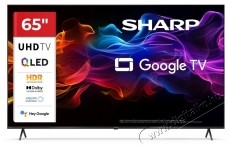 SHARP 65HP6265E 139cm-es 4K Ultra HD QLED Google TV Telev&iacute;zi&oacute;k - LED telev&iacute;zi&oacute; - UHD 4K felbont&aacute;s&uacute; - 530965