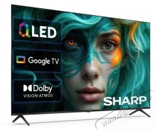 SHARP 65HP6265E 139cm-es 4K Ultra HD QLED Google TV Telev&iacute;zi&oacute;k - LED telev&iacute;zi&oacute; - UHD 4K felbont&aacute;s&uacute; - 530965