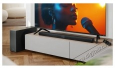 SHARP HT-SBW320 2.1 Dolby Atmos   DTS X hangprojektor vezet&eacute;k n&eacute;lk&uuml;li m&eacute;lynyom&oacute;val fekete Audio-Video / Hifi / Multim&eacute;dia - Hangprojektor / soundbar - M&eacute;lyl&aacute;d&aacute;val - 530968