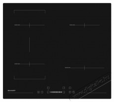 SHARP KH-6I35NS0K-EU - be&eacute;p&iacute;thető indukci&oacute;s főzőlap (60 cm) Konyhai term&eacute;kek - S&uuml;tő-főzőlap, tűzhely (be&eacute;p&iacute;thető) - Indukci&oacute;s főzőlap (be&eacute;p&iacute;thető) - 538165