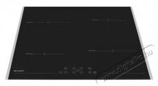 SHARP KH-6I37FT0K-EU - be&eacute;p&iacute;thető indukci&oacute;s főzőlap (60 cm) Konyhai term&eacute;kek - S&uuml;tő-főzőlap, tűzhely (be&eacute;p&iacute;thető) - Indukci&oacute;s főzőlap (be&eacute;p&iacute;thető) - 538158