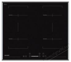 SHARP KH-6I38CS00-EU - be&eacute;p&iacute;thető indukci&oacute;s főzőlap (60 cm, CookBridge) Konyhai term&eacute;kek - S&uuml;tő-főzőlap, tűzhely (be&eacute;p&iacute;thető) - Indukci&oacute;s főzőlap (be&eacute;p&iacute;thető) - 538166