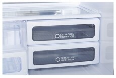 SHARP SJEX820FBE hűtőszekrény Konyhai termékek - Hűtő, fagyasztó (szabadonálló) - Amerikai típusú Side By Side hűtő - 306087