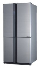 SHARP SJEX820FSL hűtőszekrény Konyhai termékek - Hűtő, fagyasztó (szabadonálló) - Amerikai típusú Side By Side hűtő - 306091