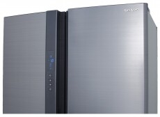 SHARP SJEX820FSL hűtőszekrény Konyhai termékek - Hűtő, fagyasztó (szabadonálló) - Amerikai típusú Side By Side hűtő - 306091