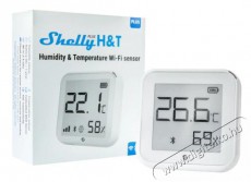 SHELLY kijelzős páratartalom és hőmérséklet mérő Háztartás / Otthon / Kültér - Lakásfelszerelés - Hőmérő / barométer - 478727