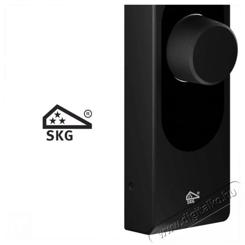 SHELLY Loqed Touch Okos z&aacute;r, fekete H&aacute;ztart&aacute;s / Otthon / K&uuml;lt&eacute;r - Biztons&aacute;gtechnika - Kieg&eacute;sz&iacute;tő - 521473