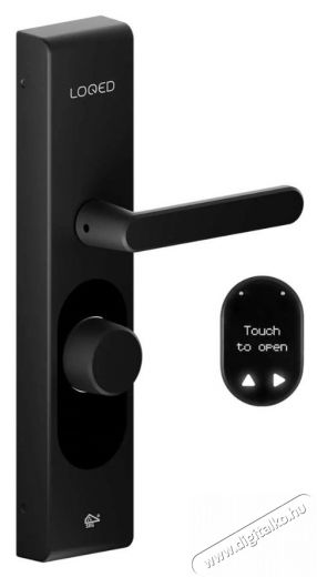 SHELLY Loqed Touch Okos z&aacute;r, fekete H&aacute;ztart&aacute;s / Otthon / K&uuml;lt&eacute;r - Biztons&aacute;gtechnika - Kieg&eacute;sz&iacute;tő - 521473